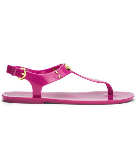 michael kors pink jelly sandals|michael kors jelly sandals cheap.